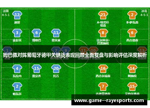 姆巴佩对阵葡萄牙德甲关键战表现回顾全面复盘与影响评估深度解析